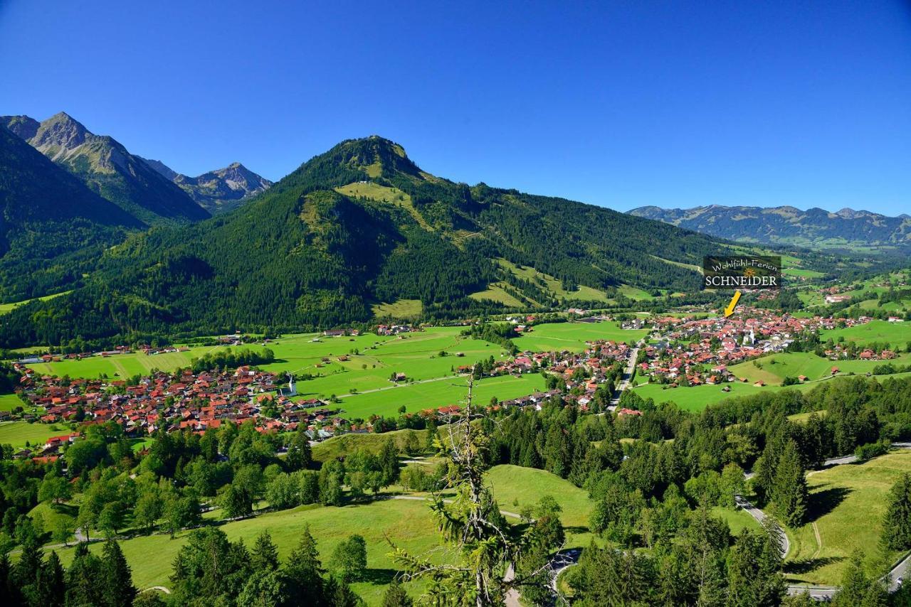 Wohlfuehl-Ferienwohnungen Schneider Bad Hindelang Exterior photo